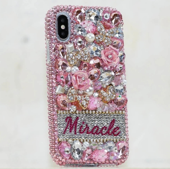 Personalized Custom Bling Phone Case - Picture 1 of 4